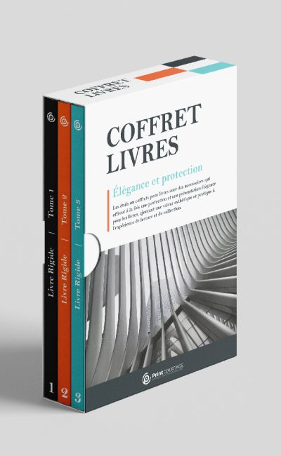 Coffret livre rigide 2